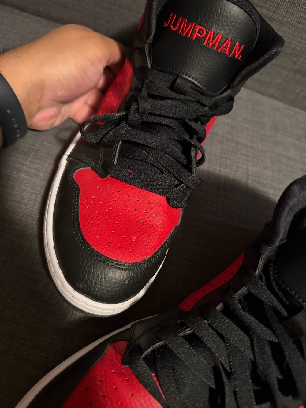 Size 10.5- Air Jordan Access Bred - Picture 3 of 7